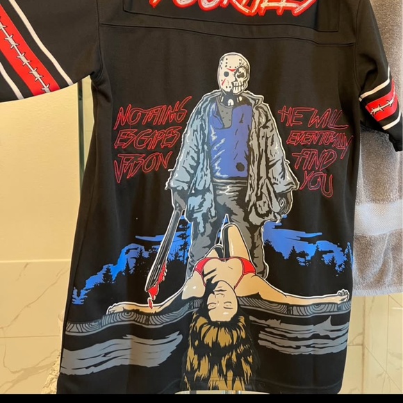 Custom Jason voorhees jersey